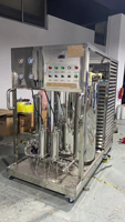 Machine de mélange et de fabrication de parfums COSMATI 500L 1000L, agitateur broyeur en acier inoxydable 316L, filtre de congélation antidéflagrant 220/380V