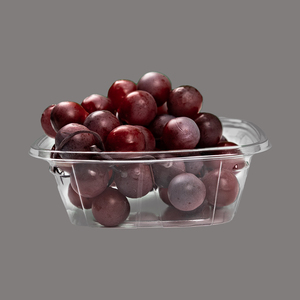 Boîte à emporter transparente en PE pour Poke Bowl, avec couvercle sécurisé, personnalisable avec logo imprimé offset pour poisson cru <span class=keywords><strong>hawaïen</strong></span> et riz rapide - Product Image 4