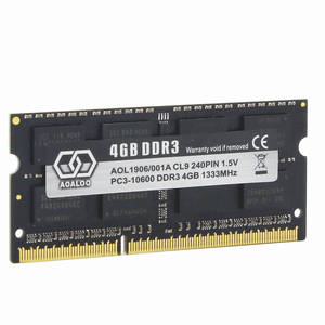 AOALOO SODIMM Notebook <span class=keywords><strong>Ram</strong></span> <span class=keywords><strong>Ddr3</strong></span> 4GB Memoria 4GB <span class=keywords><strong>Ram</strong></span> <span class=keywords><strong>Ddr3</strong></span> para <span class=keywords><strong>Laptop</strong></span> 1600MHz - Product Image 4