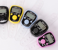 Compteur de doigts numérique électrique, boucle réglable, tasbih, tasbeeh, compteur de prières islamique, anneau de prière, compteur LED, outils de prière manuels