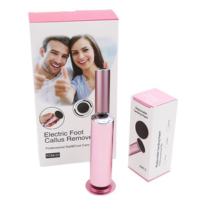 Ponceuse électrique pour pieds automatique en acier inoxydable, éliminateur de callosités et peaux mortes, outil de pédicure et de soin des ongles avec logo personnalisé - Product Image 3