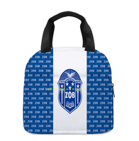 Boîte à lunch portable ZPB Zeta Phi Beta, sacs à lunch réutilisables pour le bureau, le travail et les voyages