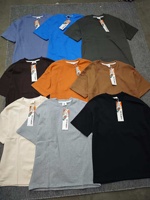 T-shirts personnalisés de qualité supérieure, directement de l'usine, 100% coton, imprimés avec un motif nœuds, séchage rapide, tissu de haute qualité, logo personnalisé