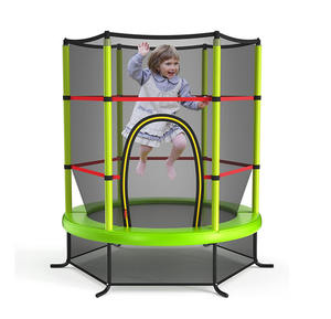 No-Gap 55 ''/60'' Mini trampolino per la palestra di casa utilizza attrezzature per <span class=keywords><strong>Bungee</strong></span> Jumping e allenamento per ginnastica con rete di sicurezza - Product Image 1