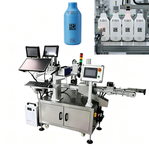 Machine de marquage laser UV anti-contrefaçon, un code par article, pour codage intérieur et extérieur des bouteilles en plastique, conforme à la norme Chestny Znak - Product Image 4