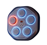 Machine de boxe B Pop Music Home Fitness Training Mini Boxing Targert Lights Cible de boxe musicale numérique