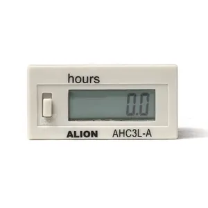 Medidor de Hora Digital blanco ALION AHC3L 12v 24v 220v dc ancho buen precio