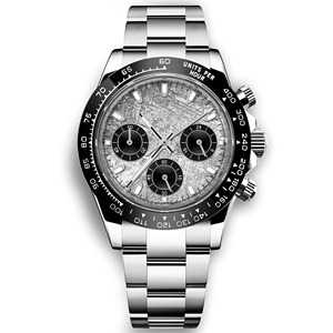 Biểu Tượng Tùy Chỉnh Đồng Hồ Sang Trọng Thiết Kế Đồng Hồ Sáng Tay Chronograph Tự Động Phong Trào Đồng Hồ 40Mm Ngày Ttona Vô Trùng Quay Số - Product Image 2