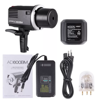 Flashs Photo DF en Gros pour Godox AD600 BM, Lumière Flash à Batterie Lithium Synchronisée Haute Vitesse pour Prise de Vue Extérieure en Studio