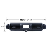 Accessoires Auto : Grille d'aération centrale latérale pour climatisation intérieure de voiture pour TOYOTA FJ Cruiser 2007 – Ensemble de sortie de climatisation pour automobile
