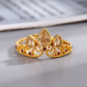Collana da donna con cuore a forma di corona viola - Product Image 6