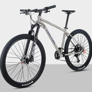 Bicicleta de montaña de titanio para hombres <span class=keywords><strong>XT</strong></span> <span class=keywords><strong>M8100</strong></span> 2x12Speed XC Hardtail 29er Bicicleta de carreras con horquilla de aleación de aluminio y pedal ordinario - Product Image 2