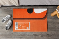 Tapis de boîte à baskets Sneakerhead Hypebeast Home Decor Boîte à chaussures Inspiré Tapis de sol Mode Chambre à coucher Tapis pour enfants Garçons Cadeau