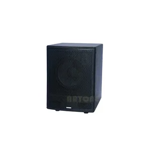 Áudio comercial 8 polegadas 100v 8 ohm subwoofer caixa sub-100 100w pa alto-falante