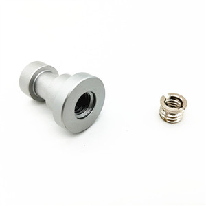 Adaptador de soporte para micrófono, conector de montaje resistente de metal de 3/8-16 a 1/4 pulgadas para uso con micrófono - Product Image 3