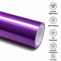 Film de protection automobile auto-réparant, anti-UV, changeant de couleur, haute résilience et anti-rayures, résistant aux taches, 7,5 mil TPU PPF