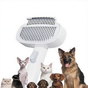 Pettine in ABS per Cani e Gatti, Design a Spillo per Rimozione Peli, Strumento per Toelettatura e Districante - Product Image 1