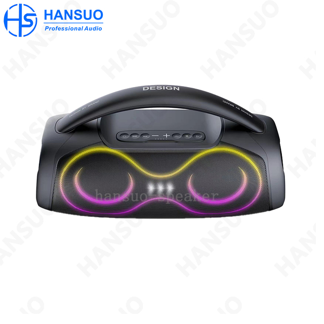 Top Quality Speaker R Box 12inch Powered Caixas De Som Big Portable Speaker with Mic Led Dj System HS-TD0522