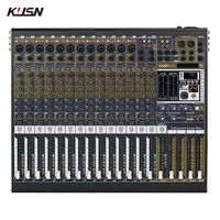 Console de mixage audio numérique professionnelle 8 canaux 2 groupes Mini console de mixage sonore avec DSP 24 bits Bluetooth MP3 USB