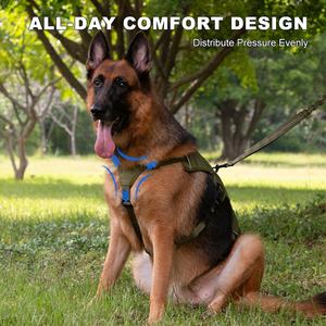 Stock 2024 Hot Sale OEM/ODM Scape Proof Hunde geschirr für kleine mittelgroße Hunde Walking Hiking Training - Product Image 3
