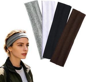 Diadema Deportiva Elástica de Color Sólido Básico para Yoga, Antitranspirante, Absorbente de Sudor, Transpirable, para Hombres y Mujeres - Product Image 1