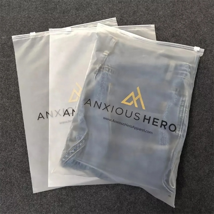 Wholesale Factory Printed logo Custom Frosted