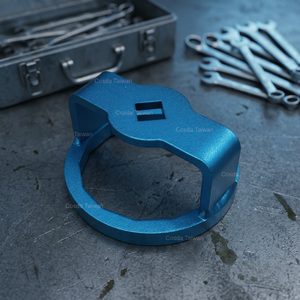 Clé à filtre à huile 74,6 mm à 14 cannelures, douille en acier pour filtre à huile à entraînement 1/2 pour Porsche 718 Boxster Cayman - Product Image 3