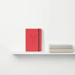 Academic Customizable <b>Diary</b> <b>A5</b> Dotted Grid Elastic Band PU Leather Hardcover Agenda Spiral Planner Journal Notebook - Product Image 4