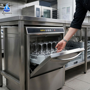 <span class=keywords><strong>Lavabicchieri</strong></span> Commerciale Sottobanco Completamente Automatico ad Alta Temperatura con Sanificazione e Risparmio Energetico per <span class=keywords><strong>Bar</strong></span>, Caffè, Hotel - Product Image 1