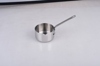 Ensemble de casseroles en acier inoxydable moderne 6 pièces Casserole Sauteuse Rôtissoire - Cuisine saine Pots de cuisson pour restaurant Hôtel