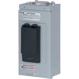 สวิตช์ตัดวงจร Eaton BR50SPA 50A แบบ 2 ขั้ว สำหรับสปาภายนอกอาคาร 120/240 VAC/VCA - Product Image 1