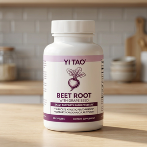Cápsulas de Extracto de Semilla de Uva y Remolacha - Suplemento Dietético Natural que Proporciona Energía para Adultos - Product Image 1