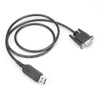 OEM personalizado 1,2 m CH340 FTDI RS232 DB9 hembra a USB 2,0 macho UART TTL Cable serie para comunicación de datos industriales
