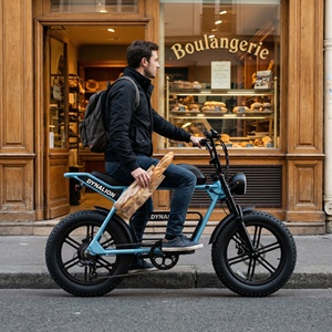 Vélo électrique tout-terrain étanche avec pneus larges antidérapants, vélo électrique de plage pour la conduite sur sable et les balades côtières - Product Image 5