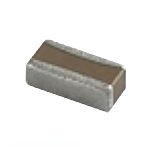 Condensador Cerámico SMD No Estándar LLL03TR61E333KE01L CAP CER 0.033UF 25V X5R 0306 0.033 uF - Product Image 1