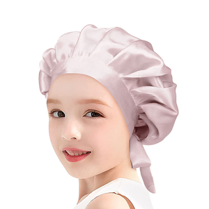 <span class=keywords><strong>Bonnet</strong></span> <span class=keywords><strong>en</strong></span> <span class=keywords><strong>Soie</strong></span> pour Enfants 100% <span class=keywords><strong>Soie</strong></span> <span class=keywords><strong>de</strong></span> Mûrier, <span class=keywords><strong>Bonnet</strong></span> <span class=keywords><strong>de</strong></span> <span class=keywords><strong>Nuit</strong></span> Rose Petite Taille pour Soin des Cheveux - Product Image 1