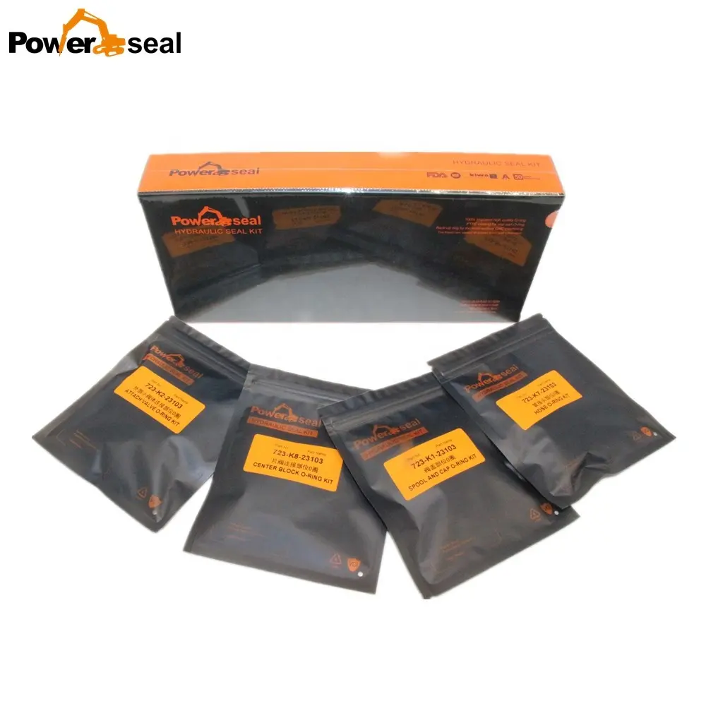 POWERSEAL-Excavadora de orugas, kit de sello de cilindro de cucharón, 4438672, CYL 4438672