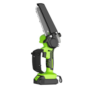 Scie à batterie lithium-ion 21V (avec réservoir d'huile), mini-scie compacte rechargeable sans balais de 6 pouces pour usage domestique - Product Image 3