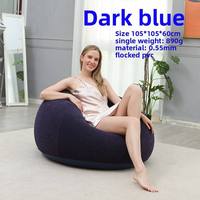 Canapé gonflable Da Niu, coussin d'air, chaise de camping portable pour l'extérieur et la plage, fauteuil paresseux moderne en PVC floqué