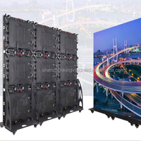 Affichage LED d'extérieur étanche IP65 de haute qualité, luminosité 5000 Nits, portable P2.5, pour affichage publicitaire en magasin et signalétique d'orientation en ascenseur