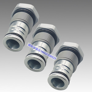 Bouchon de valve à cartouche hydraulique Cv12, pièces en acier pour machines hydrauliques - Product Image 1
