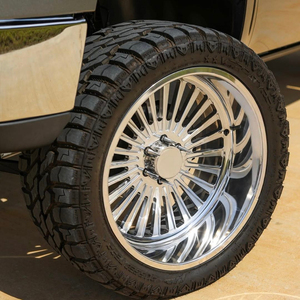 ล้อแม็กซ์ Super Single Custom 8x170 6x139.7 6x5.5 ขัดเงา สำหรับ JTX KG1 Forged Silverado F350 ขนาด 20x12 30x16 นิ้ว สำหรับรถกระบะ - Product Image 1