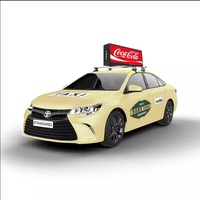 Écran LED publicitaire pour toit de voiture, étanche IP65, 960 mm x 320 mm, double face, affichage sur toit de taxi, panneau P2.5, fabrication directe