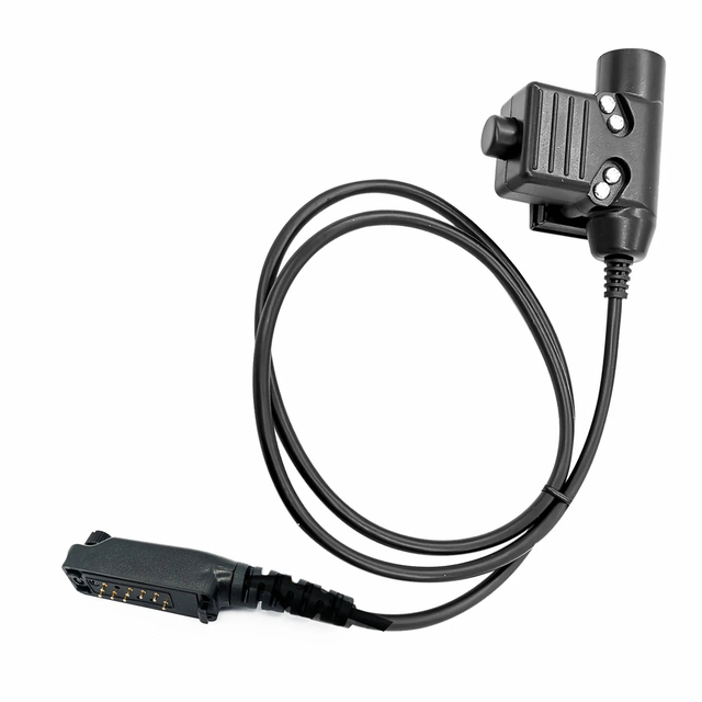 U94 Tactical Connector for Sepura Walkie Talkie Adapter, PTT Cable, Stp8000, STP8030, STP8035, Stp8038, Stp9000