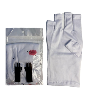 ถุงมือเจลยูวีสำหรับมืออาชีพ <span class=keywords><strong>Saviland</strong></span> UPF200+ ป้องกันรังสียูวีขั้นสูง 99.9%+ ป้องกันรังสียูวีบี แบบพกพา ไม่มีนิ้ว สำหรับทำเล็บด้วยตัวเอง - Product Image 4