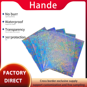 Magico pezzo unico di Baseball giapponese di dimensioni NB a 100 Micron Custom 57mm X 88mm formato carta maniche 66mm x 91mm per il drago scudo - Product Image 2