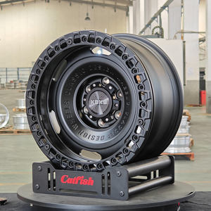 جنوط KBKB مخصصة للطرق الوعرة، شديدة التحمل بتقنية Beadlock، مقاسات 16، 17، 18، 20 بوصة، جنوط مطروقة لسيارات الدفع الرباعي 4x4 مثل RAM 1500 TRX، وBronco، والشاحنات الصغيرة - Product Image 2