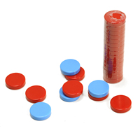 Jetons de poker en résine rouge/bleue, directement de l'usine, gravés/sérigraphiés sur mesure pour les jeux de société