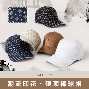 Casquette de baseball imprimée à dessus rigide, unisexe, respirante, protection solaire, pour une utilisation en extérieur - Product Image 4