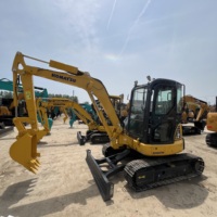 Mini-excavatrice Komatsu PC40MR 4,7 tonnes, godet de 0,16 m³, moteur de 29,4 kW, marteau hydraulique inclus, équipement de construction d'occasion prêt à l'emploi à vendre